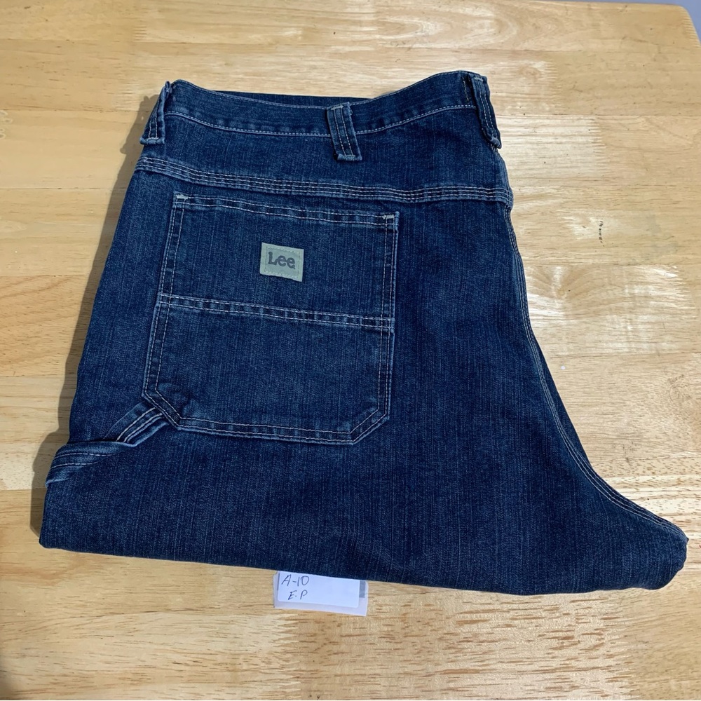 Lee Jeans Men’s Loose Fit Workwear Denim CarpenterWith Hammer Loop Big Siz 42X34
